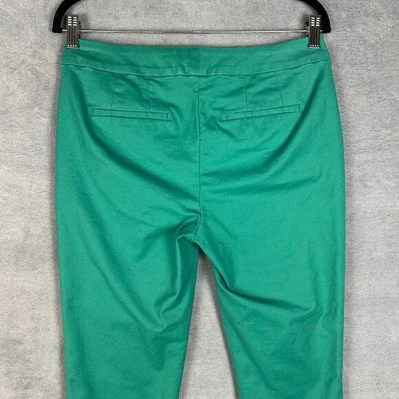 Boden Pants Womens 8L Green Richmond Trousers Straight Preppy Career Minimalist - Picture 5 of 13